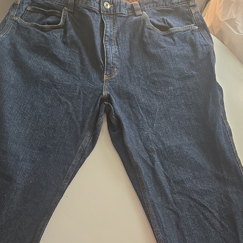 Duluth Trading Co Men's Relaxed Jeans - Dark Indigo